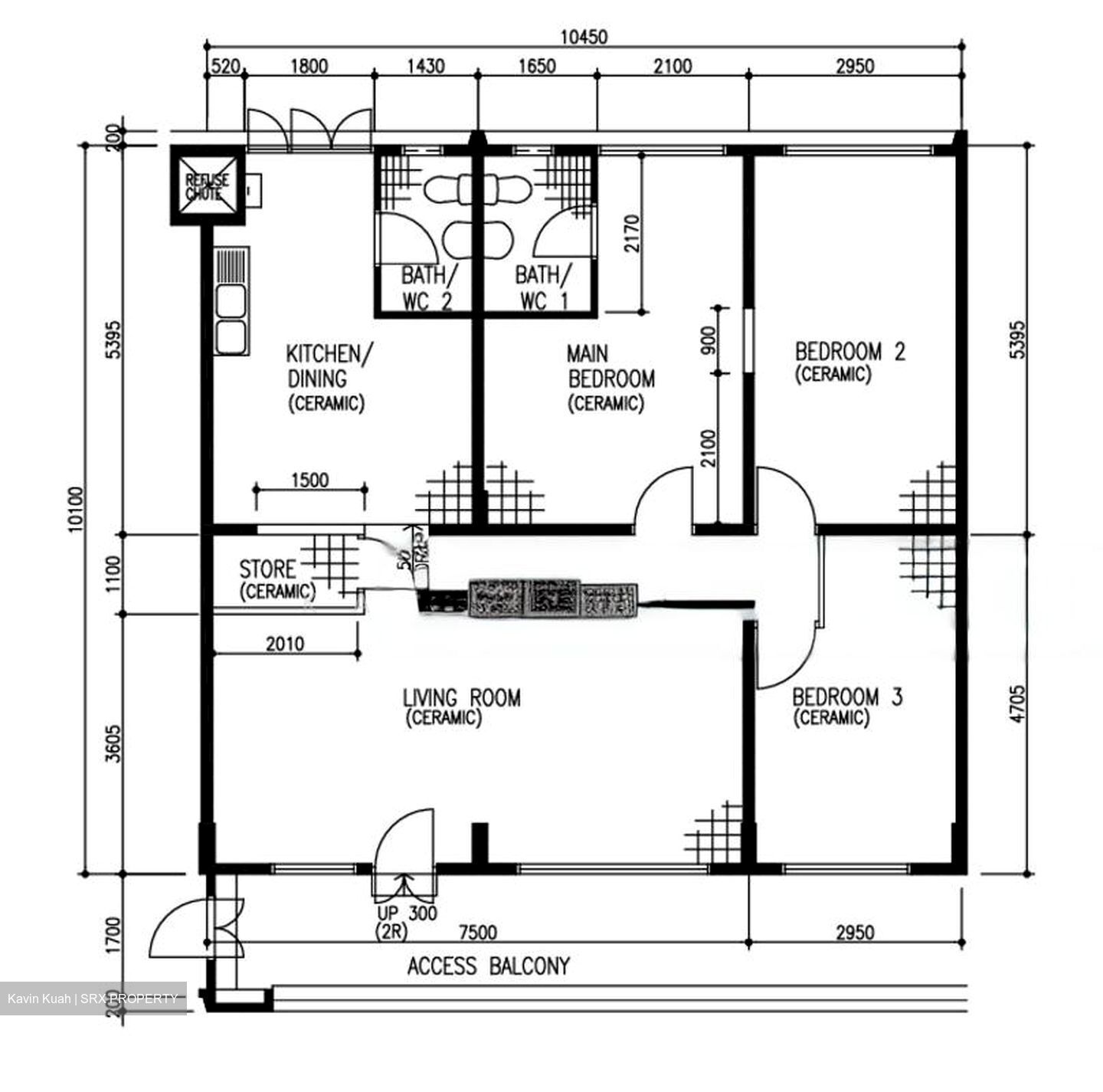 Blk 533 Serangoon North Avenue 4 (Serangoon), HDB 4 Rooms #505395141